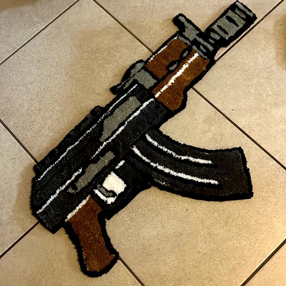 Art | This Is A Custom Drako Mini Ak 47 Carpet | Poshmark